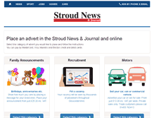 Tablet Screenshot of adbooker.stroudnewsandjournal.co.uk
